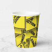 Bauzeichen Pappbecher (Rechts)