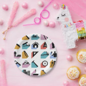 Bauzeichen Pappteller (Party)