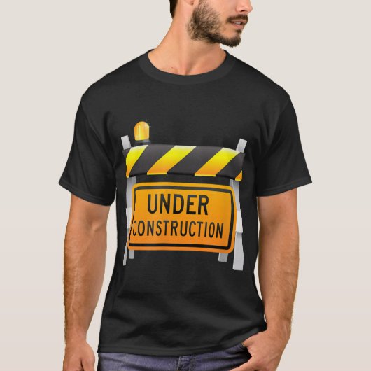 Bauzeichen T-Shirt (Vorderseite)