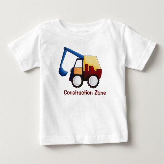 Bauzone Baby T-shirt (Vorderseite)