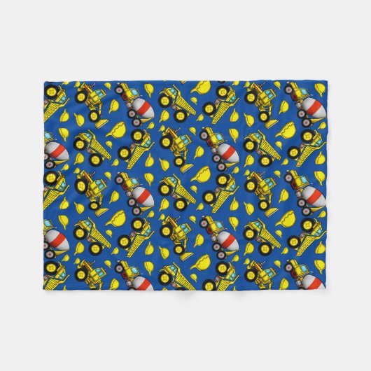 Bauzone Fleece Blanket (Vorderseite (Horizontal))