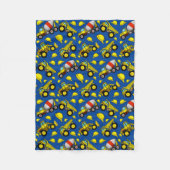 Bauzone Fleece Blanket (Vorderseite)