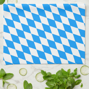 Bavaria Blau für die Küche Handtuch