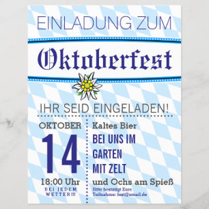 Bavaria Einladungen Flyer