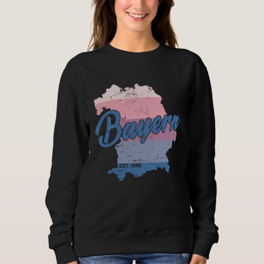 Bavaria Federal State Germany Home Sweatshirt (Vorderseite)