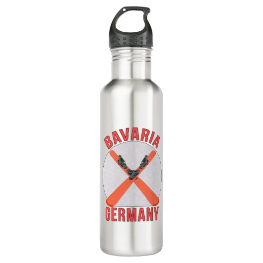 Bavaria, Germany Edelstahlflasche (Vorderseite)