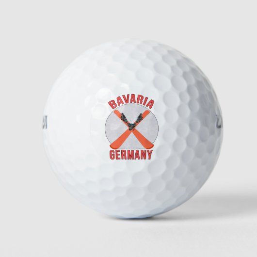 Bavaria, Germany Golfball (Vorderseite)
