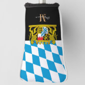 Bavaria Golf Cover, Monogramm Putter, Bayerische F Golf Headcover (Rotieren 90)