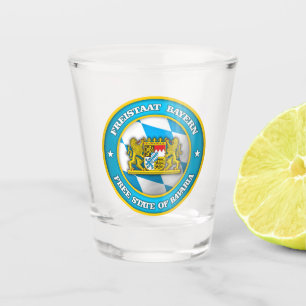 Bavaria Medallion Schnapsglas
