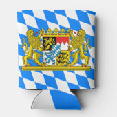 Bavaria-Wappen Dosenkühler (Rückseite)