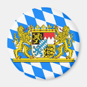 Bavaria-Wappen Magnet (Vorne)