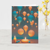 Bavarian Beer Birthday Cheer Karte (Gelbe Blume)