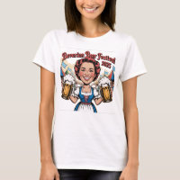Bavarian Beer Festival T - Shirt - Ideal für Bier,