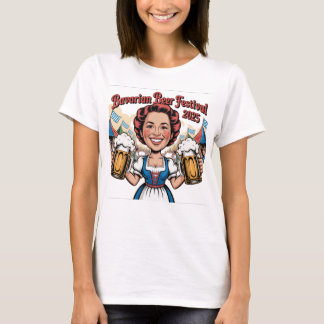 Bavarian Beer Festival T - Shirt - Ideal für Bier,
