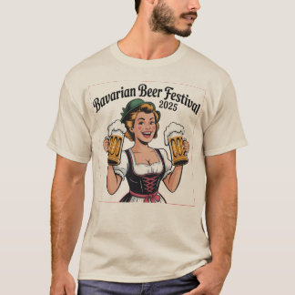 Bavarian Beer Festival T - Shirt - Ideal für Bier