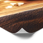 Bavarian Brat Burger Bliss 24x36 Poster (Ecke)