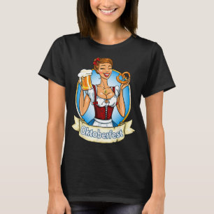 Bavarian Dirndl Women men Ok T-Shirt