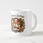 Bavarian Festivals - Blond - Volksfeste 2025 Jumbo-Tasse (Vorderseite Rechts)