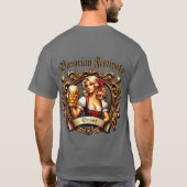 Bavarian Festivals - Blondine - Volksfest 2025 T-Shirt (Rückseite)
