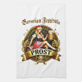 Bavarian Festivals -  Dirndl 2025 Geschirrtuch (Vertikal)