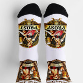 Bavarian Festivals - Prost - Kirchweih 2025 Socken (Oben)