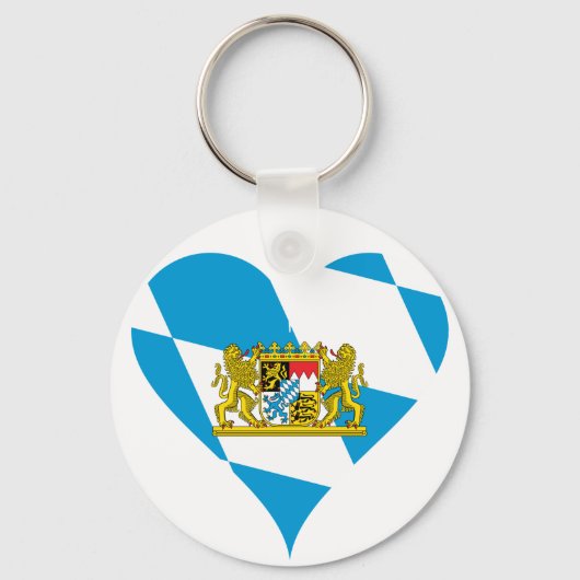 Bavarian flag schlüsselanhänger (Vorderseite)