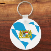 Bavarian flag schlüsselanhänger (Vorderseite)
