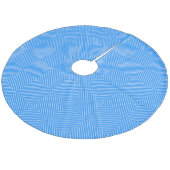 Bavarian Fleece Weihnachtsbaumdecke (Schrägansicht)