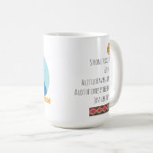 Bavarian German Heritage | Father Boyfriend Gift Kaffeetasse (VorderseiteRechts)