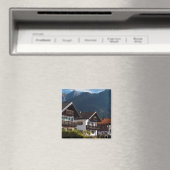 Bavarian Graffito Gebäude Magnet (In Situ (Geschirrspüler))