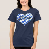 Bavarian Honey Tri-Blend Shirt (Vorderseite)