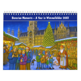 Bavarian Moments – A Year in Wimmelbilder Kalender