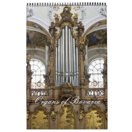 Bavarian organ calendar kalender (Titelbild)