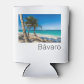 Bavaro Beach Caribbean Dominican Republic Souvenir Dosenkühler (Vorderseite)