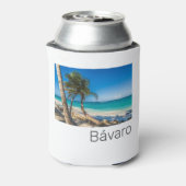 Bavaro Beach Caribbean Dominican Republic Souvenir Dosenkühler (Kanne Rückseite)