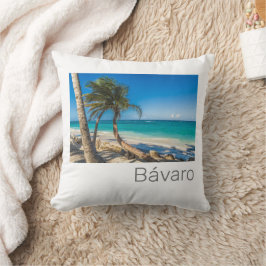 Bavaro Beach Caribbean Dominican Republic Souvenir Kissen