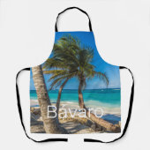 Bavaro Beach Caribbean Dominican Republic Souvenir Schürze (Vorderseite)
