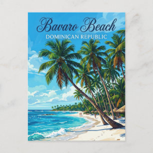 Bavaro Beach Dominikanische Republik Postkarte