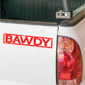 Bawdy Briefmarke Autoaufkleber (Auf Lkw)