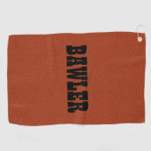 Bawler Baller Golfhandtuch (Horizontal)