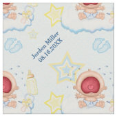 Bawling Baby Boy - Benutzerdefinierter Text Stoff (Nahaufnahme)