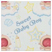 Bawling Baby Boy Stoff (Nahaufnahme)