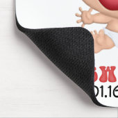 Bawling Baby - Junge Mutter - Anpassen Mousepad (Ecke)