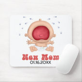 Bawling Baby - Junge Mutter - Anpassen Mousepad (Mit Mouse)