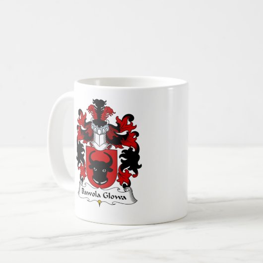 Bawola Glowa Familienwappen Kaffeetasse (Vorderseite Links)