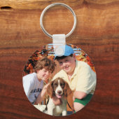 Baxter - English Springer Spaniel Foto-03 Schlüsselanhänger (Vorderseite)