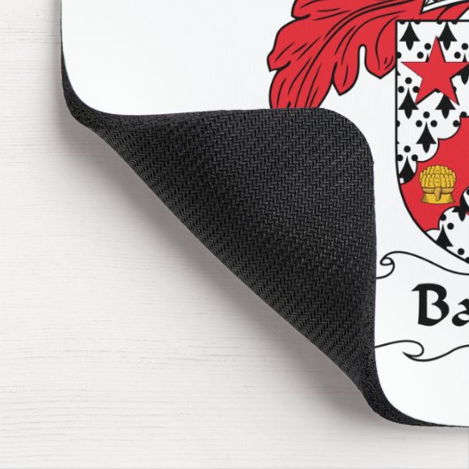 Baxter-Familienwappen Mousepad (Ecke)