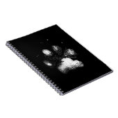 Baxter Paw Print Notizblock (Rechte Seite)