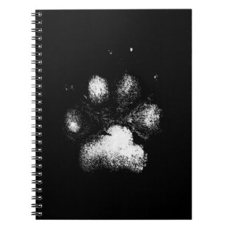 Baxter Paw Print Notizblock