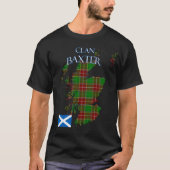 Baxter Scottish Clan Tartan Scotland T-Shirt (Vorderseite)